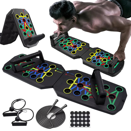 Barra Push-Up Multifunzionale Pieghevole - Allenati Ovunque! 🏋️‍♂️