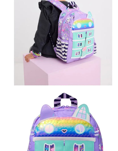 Set Zaino Scuola Astuccio Zaino Portapranzo e Borraccia