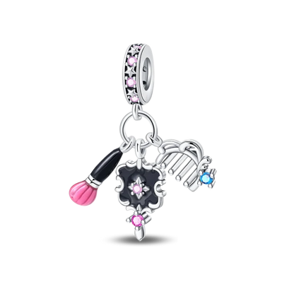 Perline e Ciondoli in Argento 925 Sterling con Zirconi - Per Bracciali Fai da Te e Gioielli