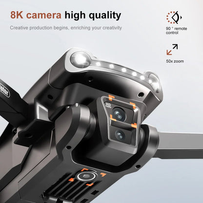 Norma Mijia V198MAX Drone 8K Professionale FPV Brushless Laser Evitamento Ostacoli Antenna Ottica Pieghevole Quadcopter Mini 4K Dron