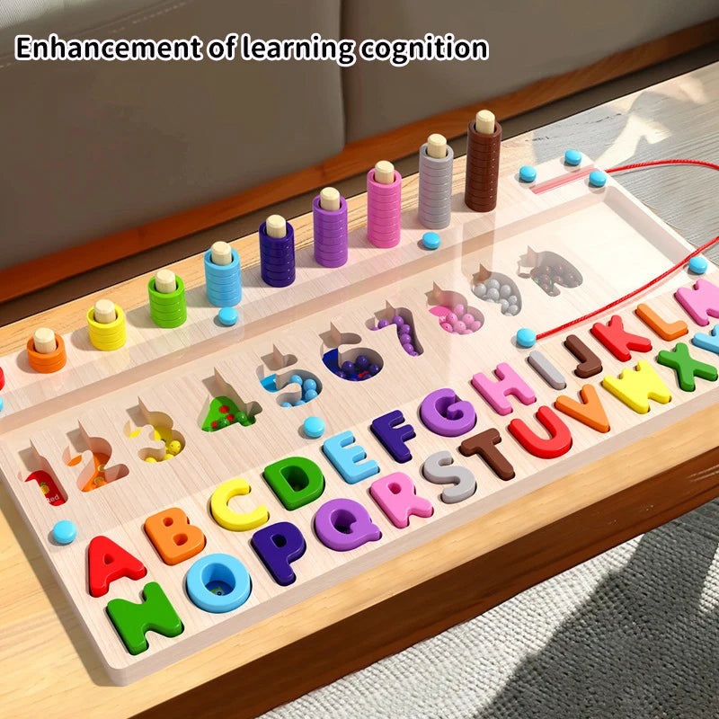 🎨 Labirinto Magnetico 3 in 1 - Giocattolo Educativo in Legno