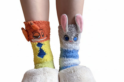 Calzini Invernali Zootropolis (Judy & Nick) in Pile