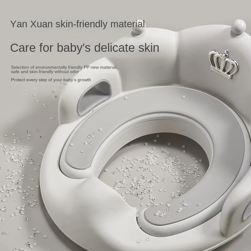 Sedile WC Bambini Universale, Riduttore Vasino con Protezione Antiscivolo