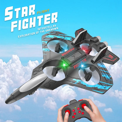 ✈️ Aliante RC 2.4G - Elicottero Acrobatico con Luci LED - Giocattolo Volante