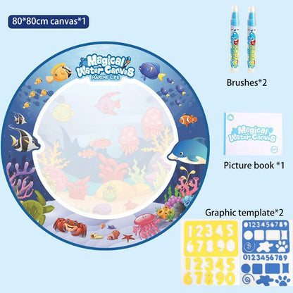 🎨 Magic Water Drawing Mat - Tappeto Magico per Disegnare ad Acqua