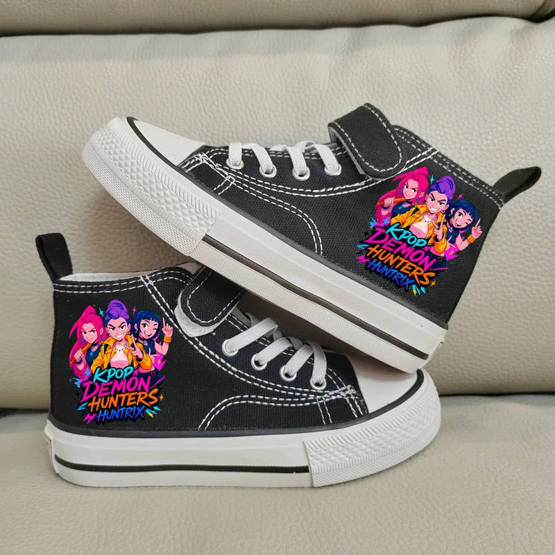 🌟Scarpe Demon Hunters Alte - Stile e Comfort per Piccole Eroi!👟