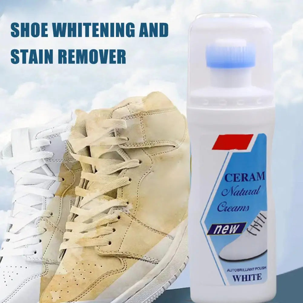Sbianca Scarpe Bianche in 1 Passo! Detergente 100ml Antimacchie - Effetto Immediato