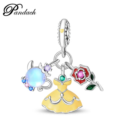 Ciondoli Argento 925 - Lucciole, Stelle e Camaleonti Luminescenti, per Bracciali Pandora StyleMagia e luce in ogni dettaglio! Perfectti per creare gioielli unici.