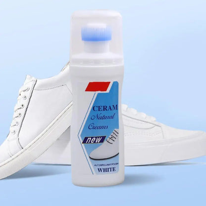 Sbianca Scarpe Bianche in 1 Passo! Detergente 100ml Antimacchie - Effetto Immediato