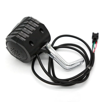 🚴♂️ Kit Luce + Clacson per E-Bike | 12V-72V | Impermeabile IPX4 | Facile Installazione