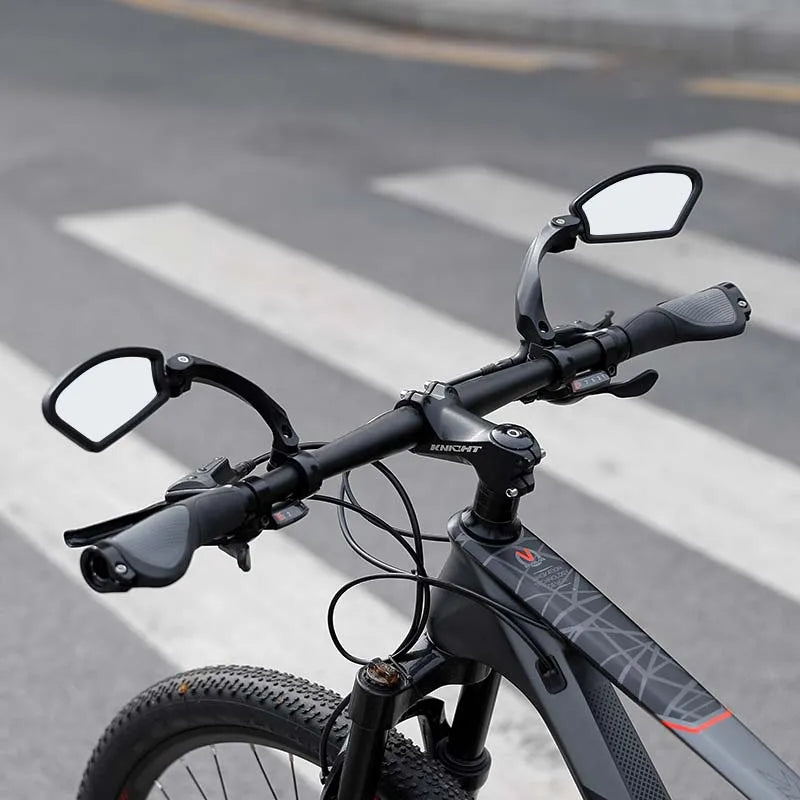 Specchietto Retrovisore Bici 360° HD – Acciaio Inossidabile, Montaggio Universale