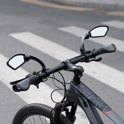Specchietto Retrovisore Bici 360° HD – Acciaio Inossidabile, Montaggio Universale