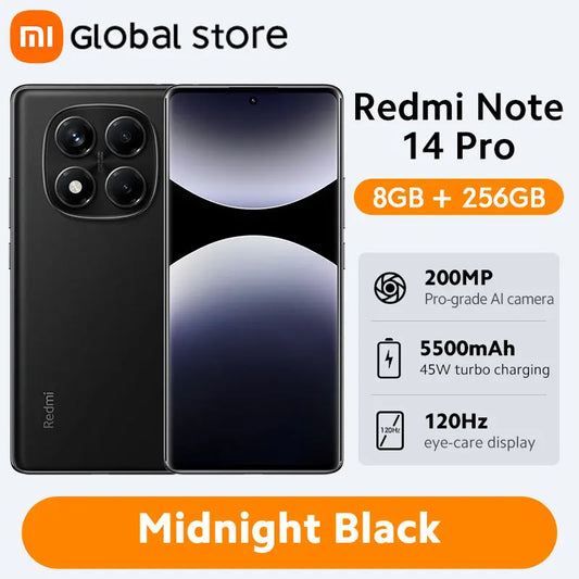 📱 Xiaomi Redmi Note 14 Pro 4G - 200MP AI Camera, Helio G100, 5500mAh, 6.67'' Display
Potenza e innovazione in un solo smartphone! Prestazioni flagship a un prezzo incredibile.