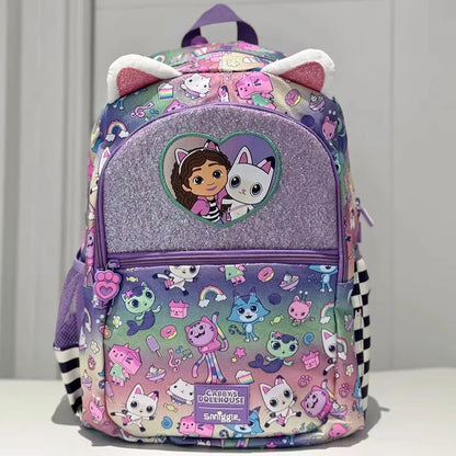 Set Zaino Scuola Astuccio Zaino Portapranzo e Borraccia