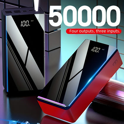 Power Bank 50.000mAh 🔋 | Display LED, Torcia & Emergenza | Regalo Perfetto