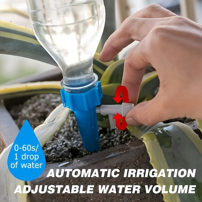 Kit 20 Irrigatori Automatici - Sistema Pigro per Piante da Esterno/Vacanze