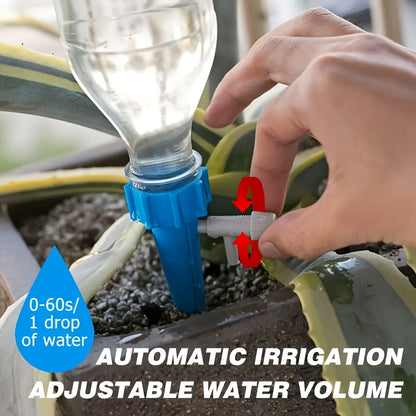 Kit 20 Irrigatori Automatici - Sistema Pigro per Piante da Esterno/Vacanze